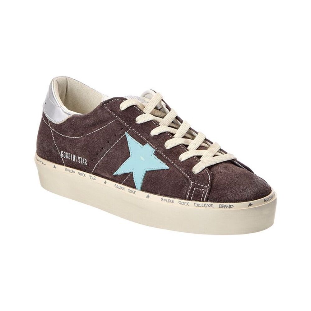 Golden Goose Hi Star Suede Sneaker, Grey